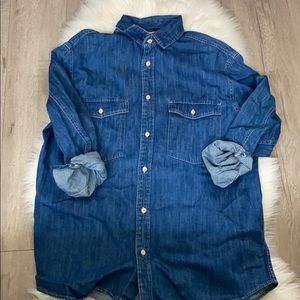Men’s H&M jean shirt